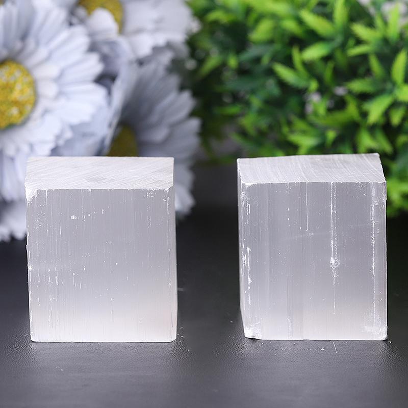 2" Selenite Cube Wholesale Crystals
