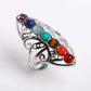 7 Chakra Adjustable Crystal Rrings Wholesale Crystals