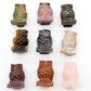 Hand Carved Owl Shaped Crystal Animal Carving Wholesale Crystals