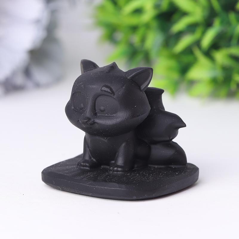 2" Black Obsidian Crystal Carvings Wholesale Crystals