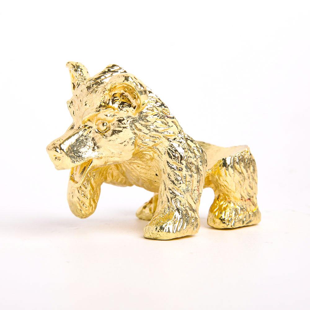 Metal Bear Shaped Holder Stand Wholesale Crystals
