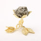 Pyrite with Metal Stand for Home Decor Wholesale Crystals