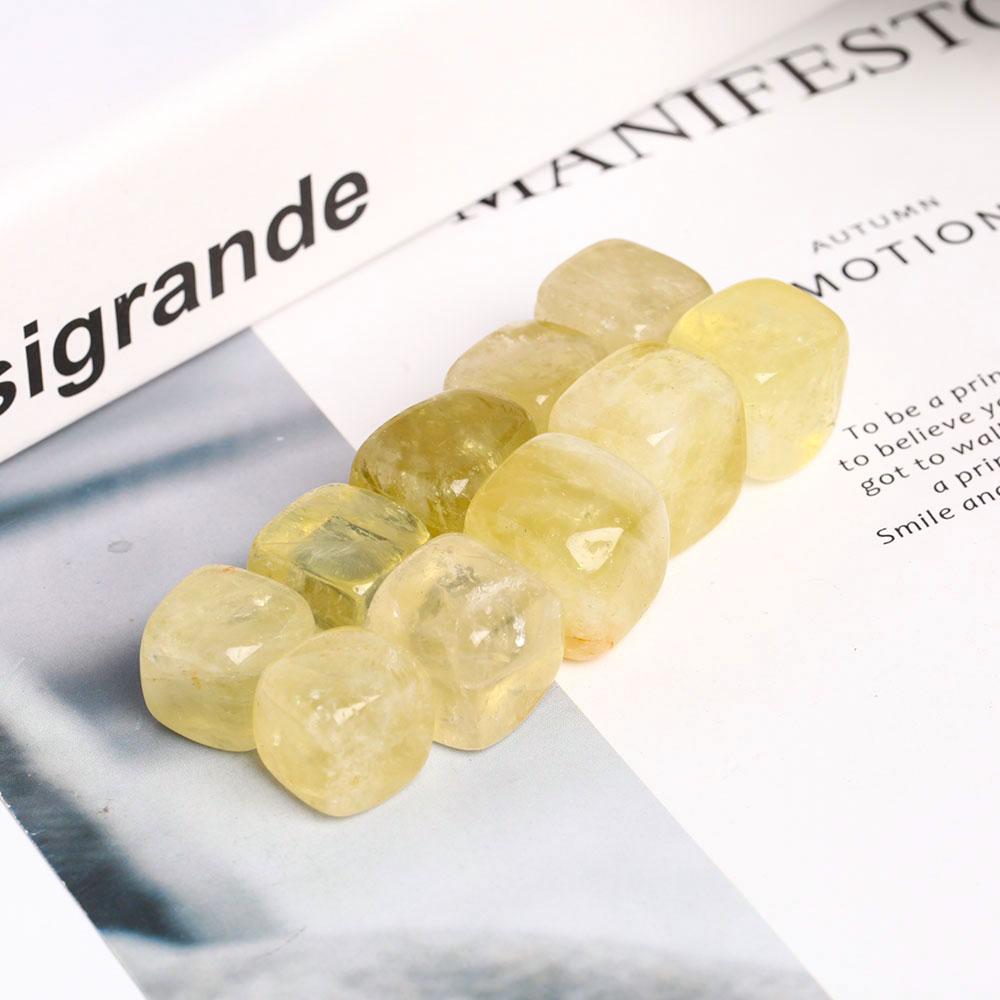 0.1kg Citrine Crystal Cubes Wholesale Crystals
