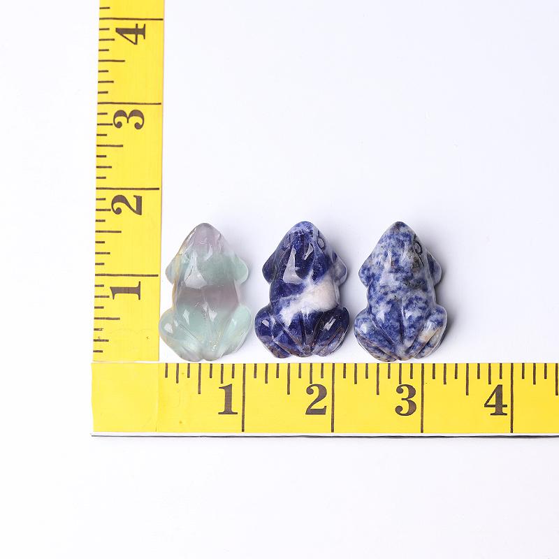 1.5" Frog Crystal Carvings Wholesale Crystals