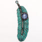 Metal Feather Shape Pendant with Kyanite Wholesale Crystals