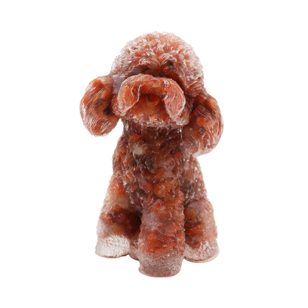Toy Poodle Crystal Chips Resin Decoration Wholesale Crystals