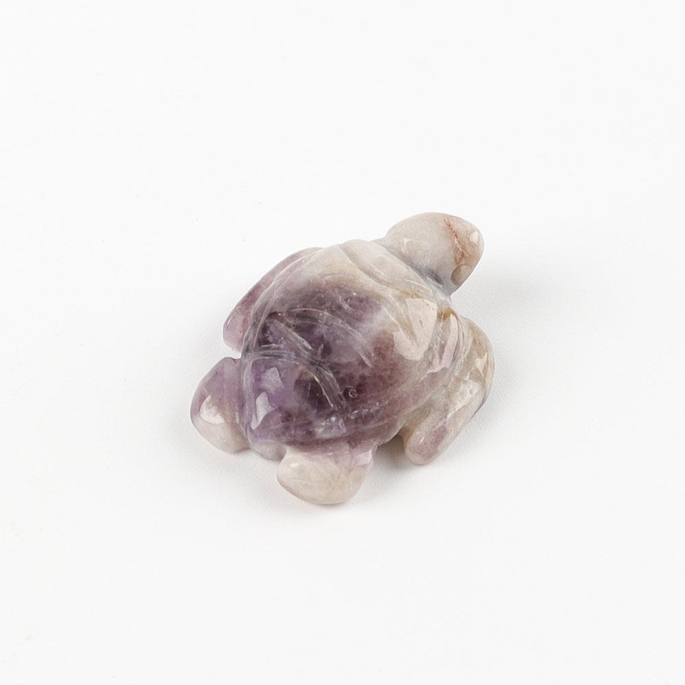 Dream Amethyst Mini Sea Turtle Carvings Wholesale Crystals