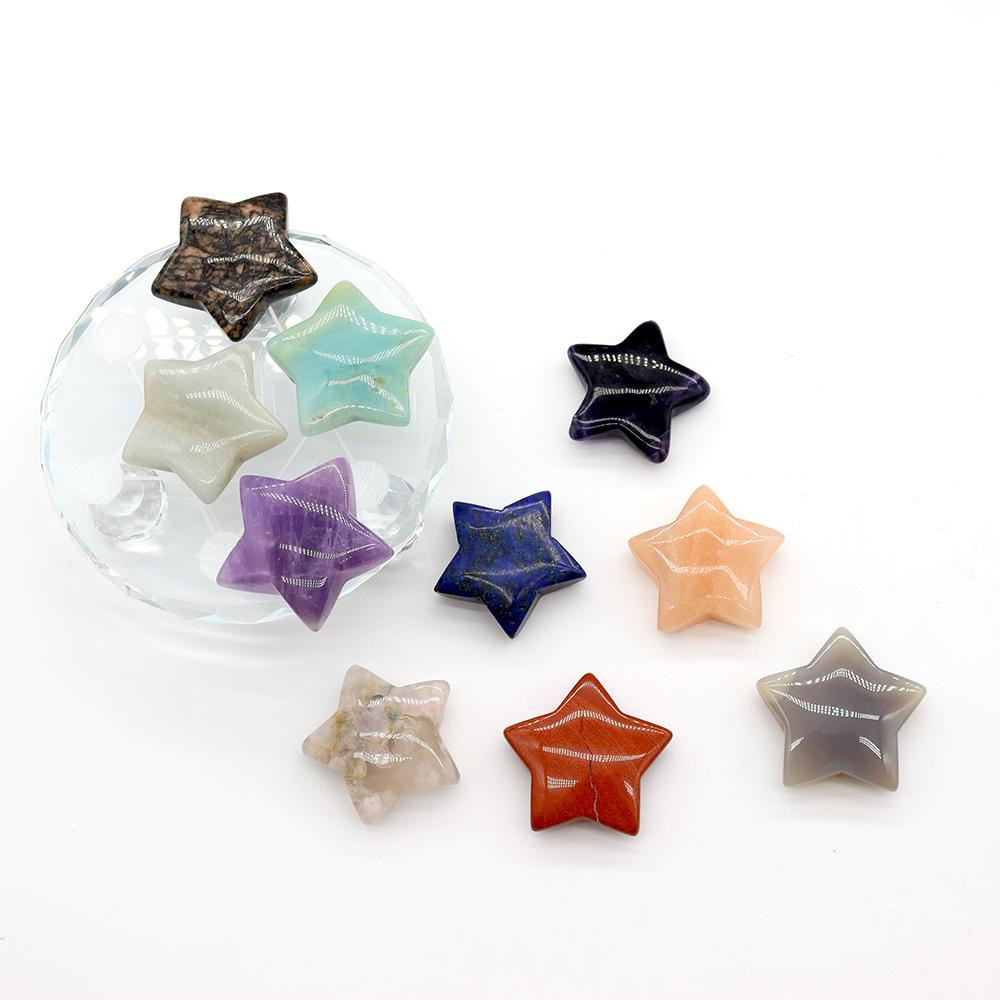 Healing Stones Crystals Star Shape Carving Wholesale Crystals