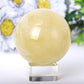 2.0"-4.5" Citrine Sphere Wholesale Crystals