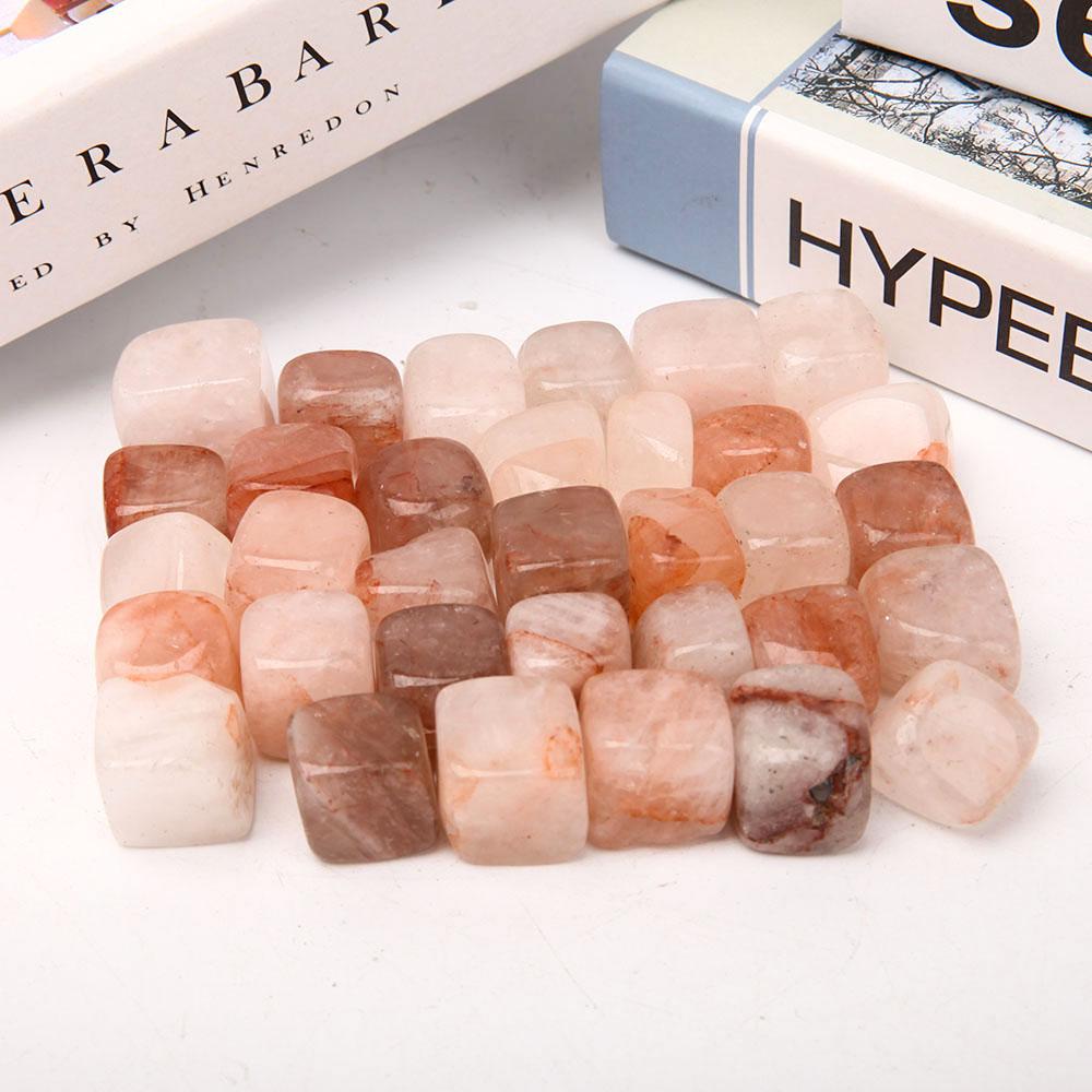 0.1kg Fire Quartz Cubes Bag Wholesale Crystals