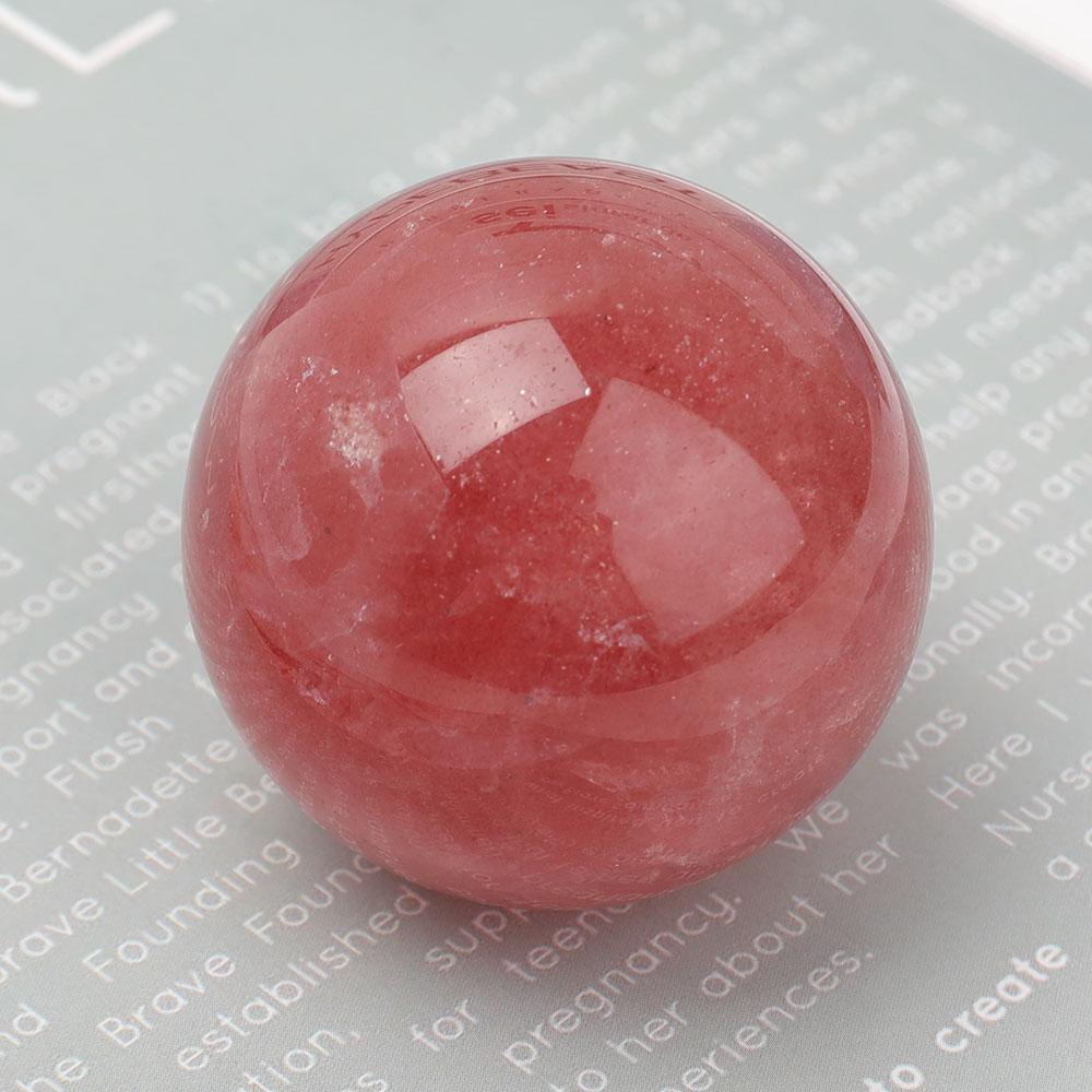 Strawberry Quartz Sphere Wholesale Crystals