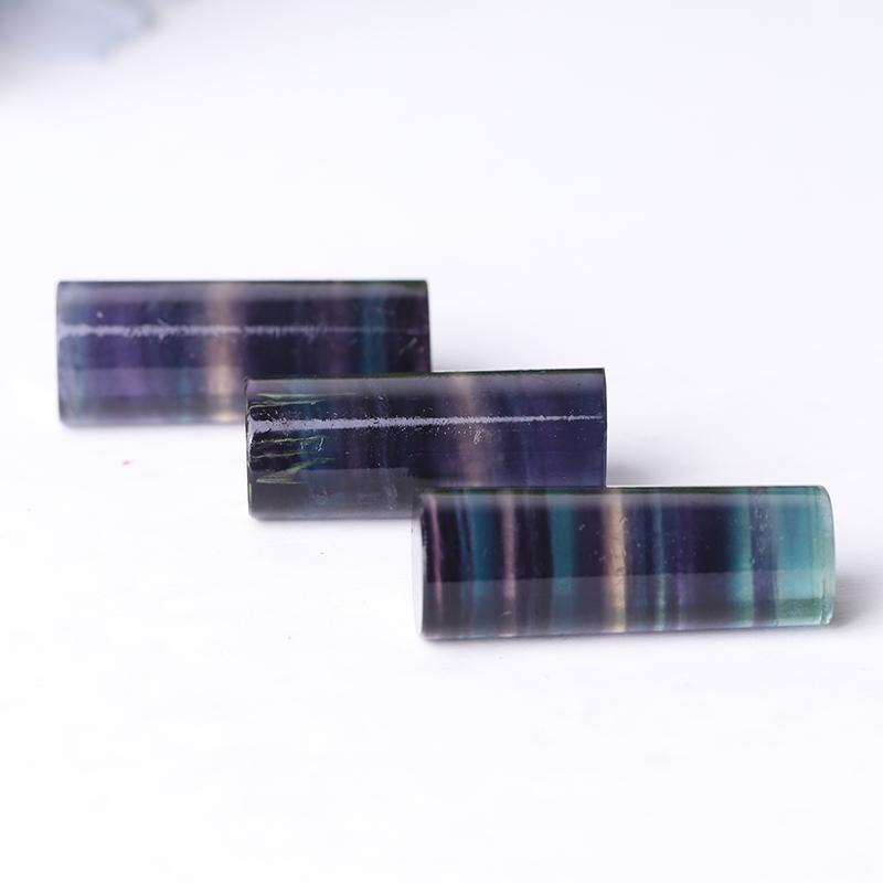 1.2" Fluorite Cylinder Crystal Point Wholesale Crystals