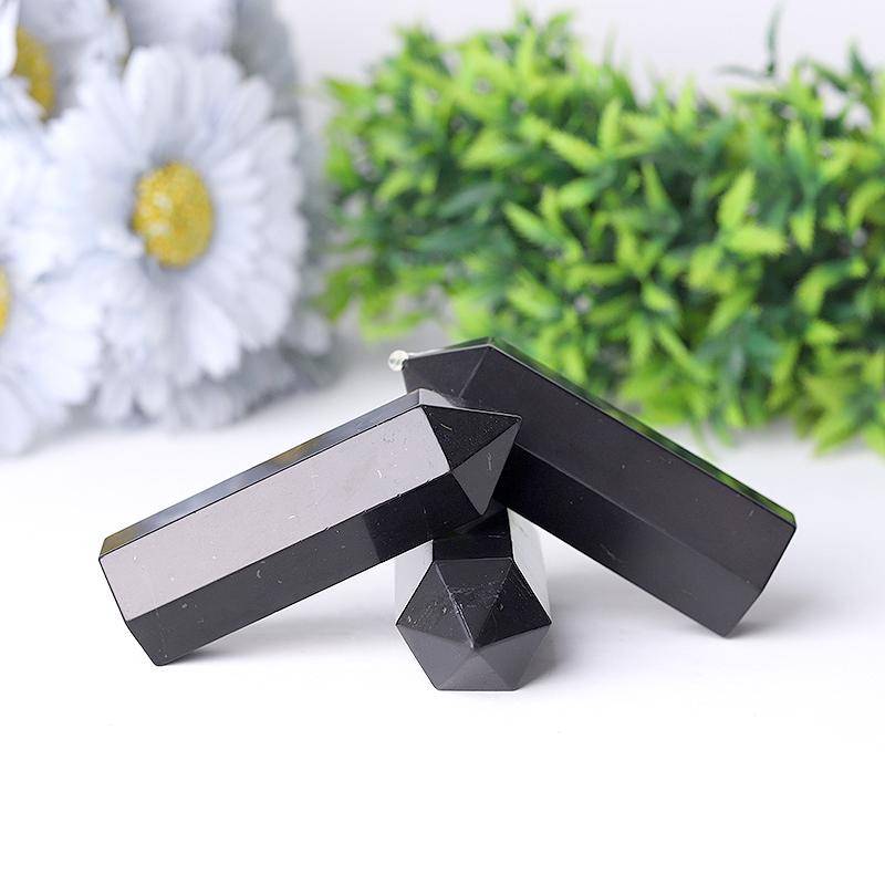 3.2" Shungite Tower Wholesale Crystals
