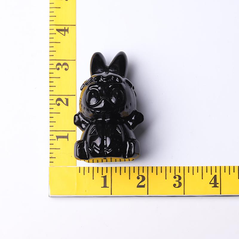 3.3" Pumpkin with Ghost Crystal Carvings for Halloween Wholesale Crystals