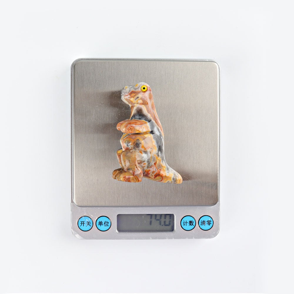 2.5" Dinosaur Crystal Carving Wholesale Crystals