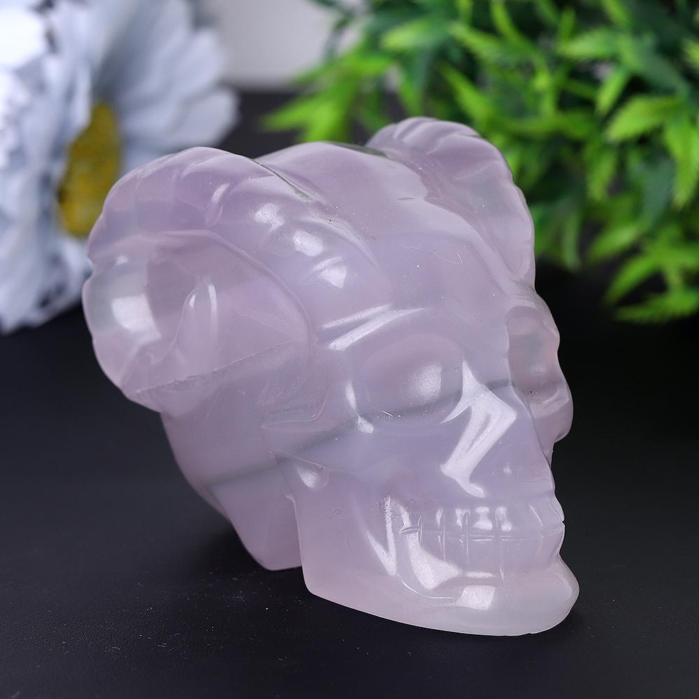 Fluorite Crystal Skull Carvings Wholesale Crystals