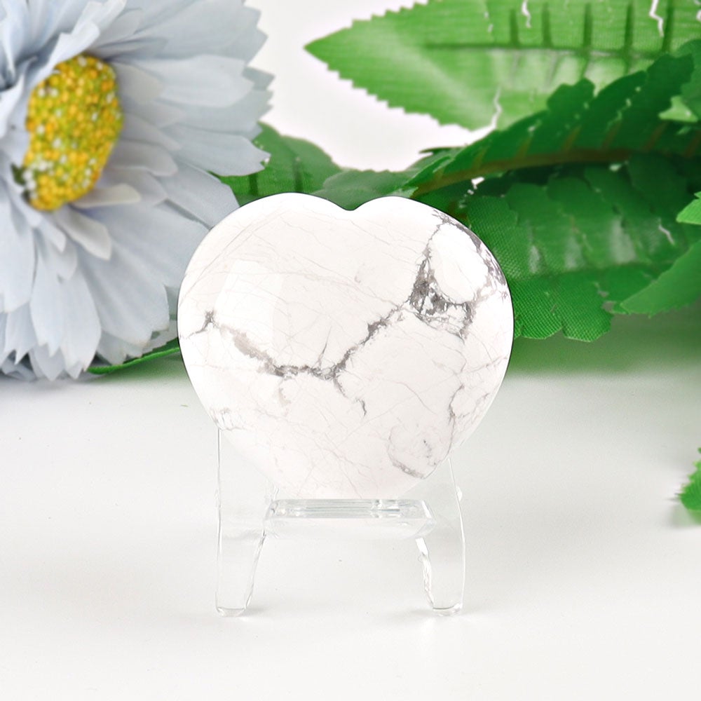 1.5" Heart Crystal Carvings Wholesale Crystals
