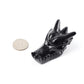 Black Obsidian Dragon Head Carvings Wholesale Crystals