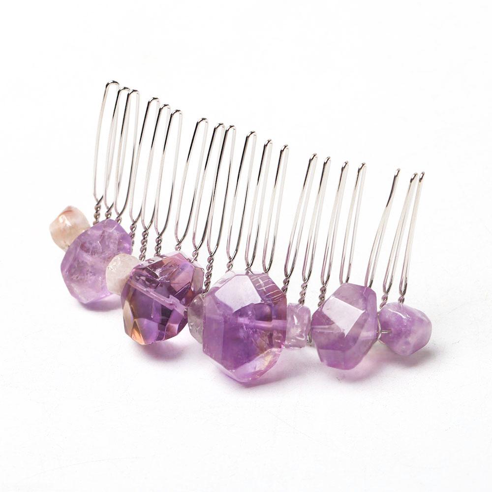 Amethyst Crystal Crown Comb Wholesale Crystals