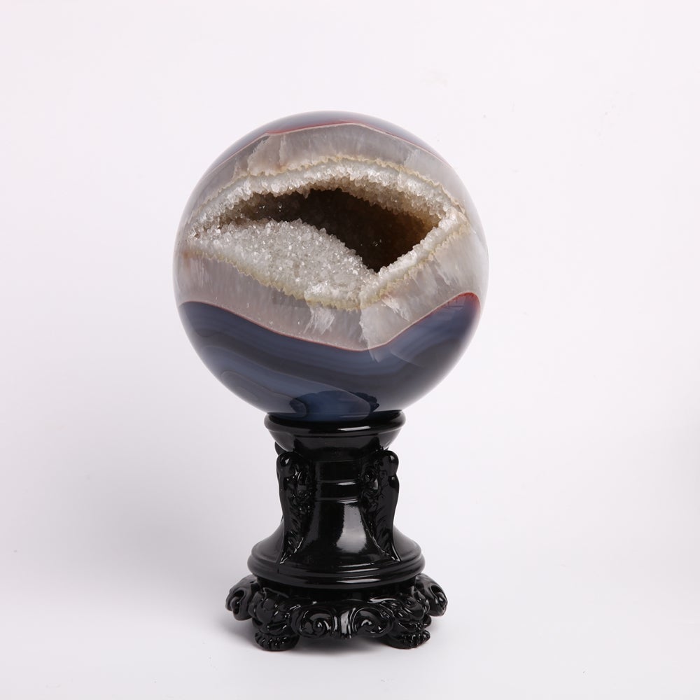 Big Druzy Agate Sphere #2 Wholesale Crystals