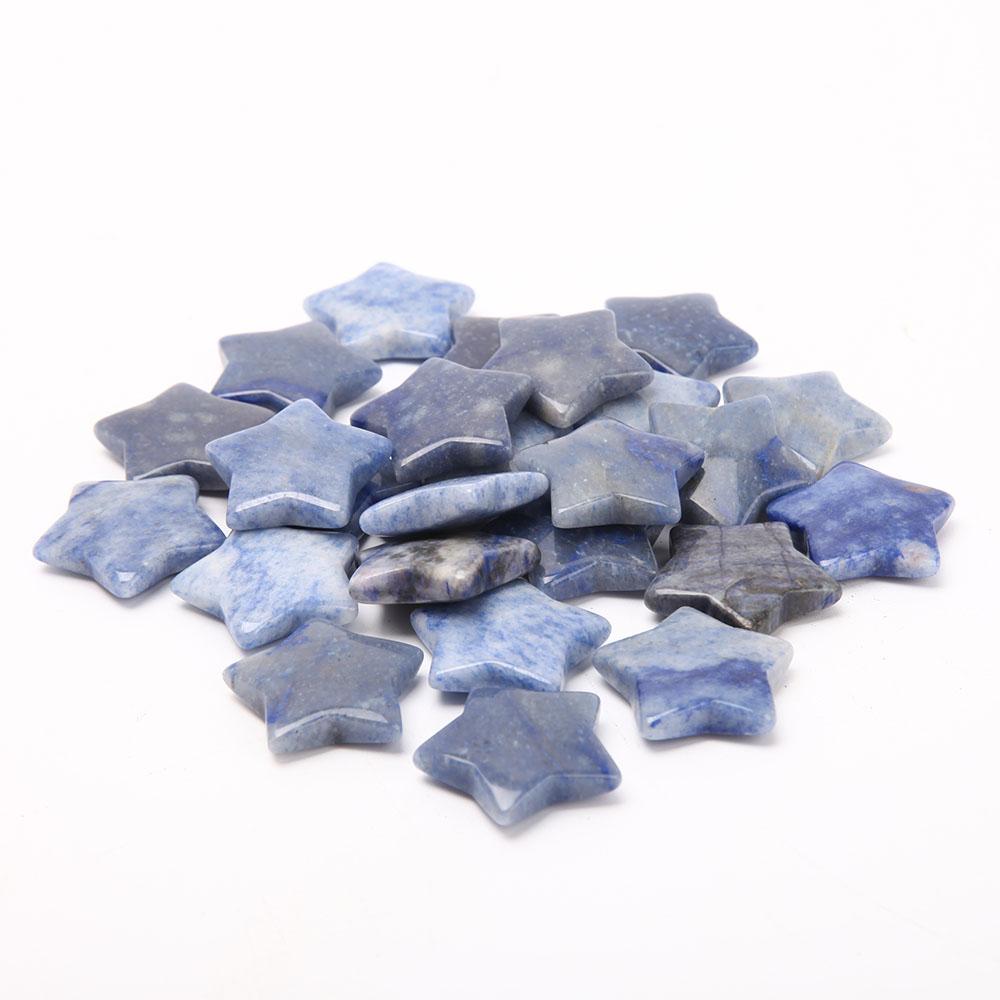 Blue Aventurine Star Carvings Wholesale Crystals