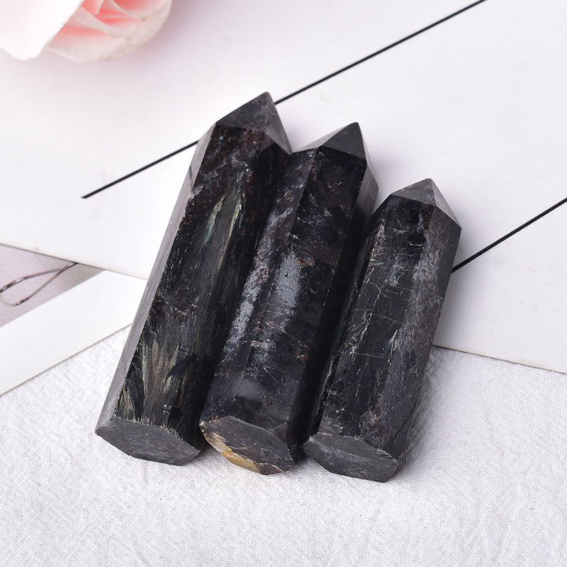 Astrophyllite Tower Crystal wholesale support mixed customization Wholesale Crystals