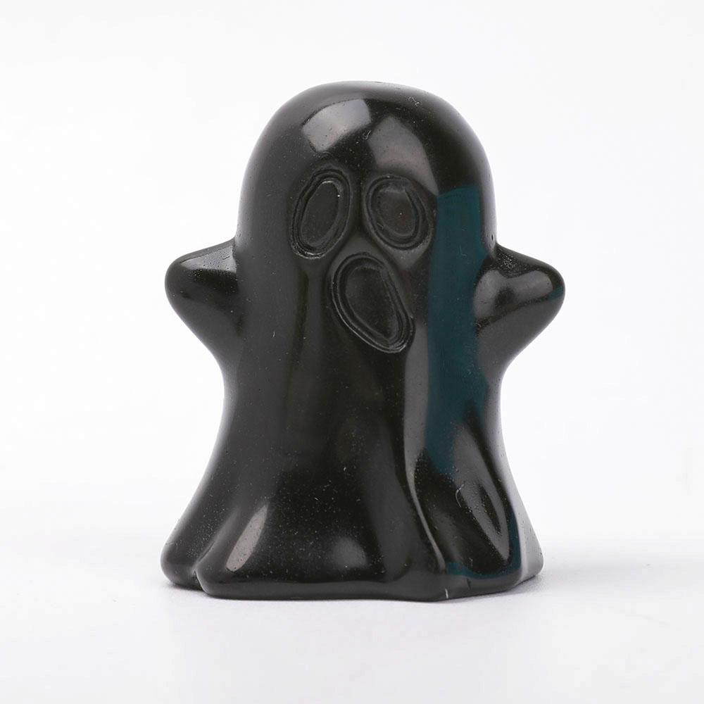 2" Crystal Ghost Carvings Wholesale Crystals