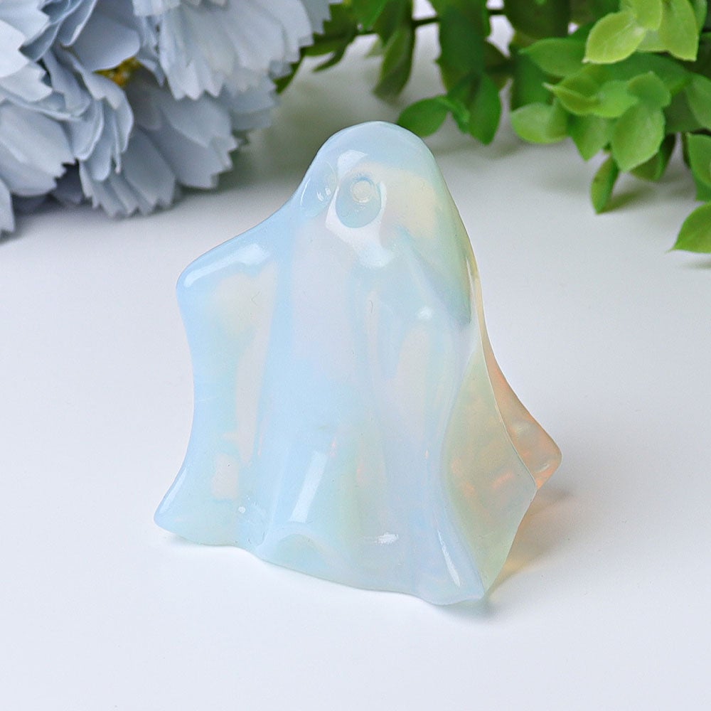 2.2" Ghost Crystal Carvings Wholesale Crystals