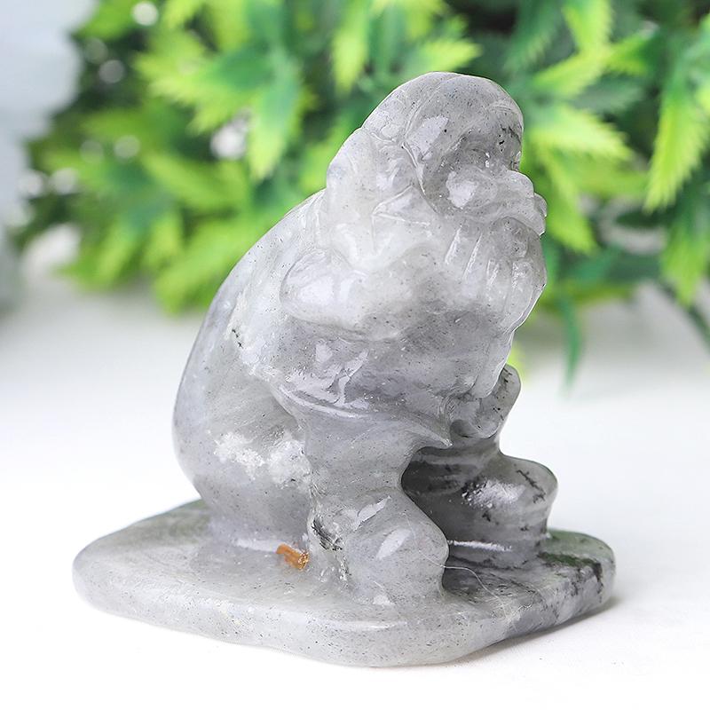 2.2" Labradorite Santa Claus Crystal Carvings Wholesale Crystals