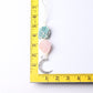 Sky Blue Rose Quartz Raw Stone Crystal Hanging Wholesale Crystals