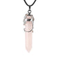 Natural Healing Flower Wrapped Crystal Point Pendant Wholesale Crystals