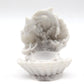 Shell Shape White Resin Display Stand for Home Decoration Wholesale Crystals