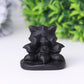 2" Black Obsidian Crystal Carvings Wholesale Crystals