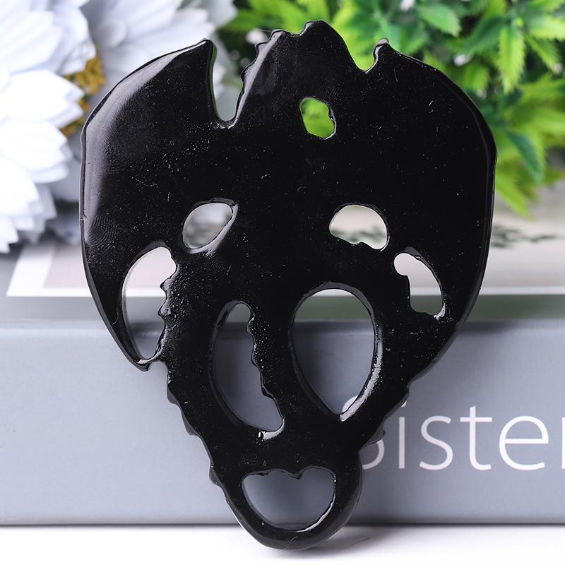 4.0'' High Quality Dragon Crystal Carvings for Decoration Wholesale Crystals