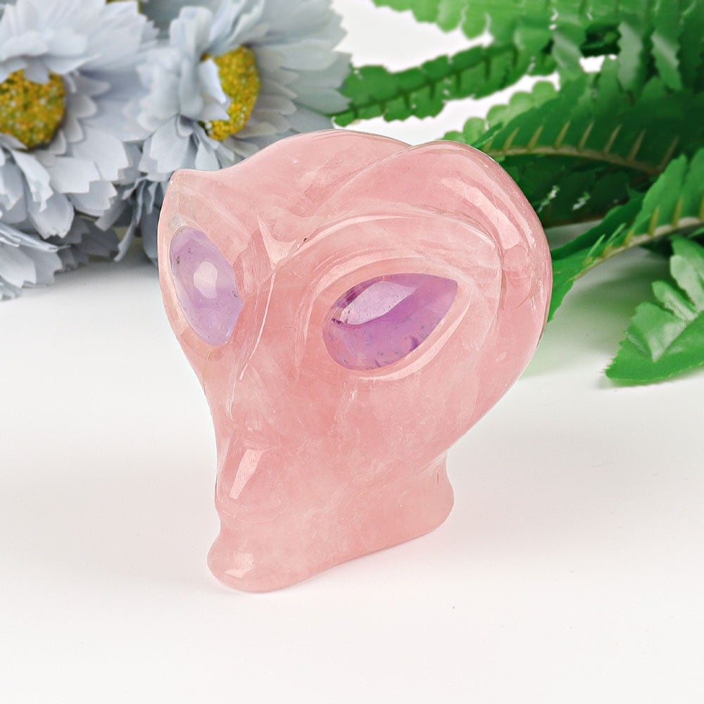 2.5" Alien Skull Crystal Carving Wholesale Crystals