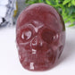 Strawberry Quartz Crystal Skull Carvings Wholesale Crystals