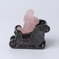 1 Set Santa Claus with Sled Crystal Carvings for Christmas Wholesale Crystals
