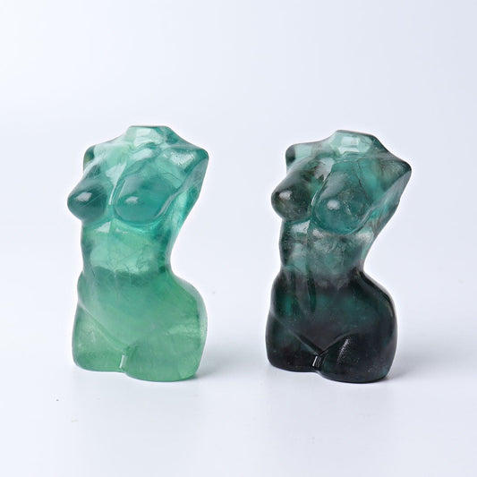 2.6" Fluorite Model Crystal Carvings Wholesale Crystals