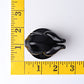 2.35" Black Obsidian Roast Turkey Crystal Carvings Wholesale Crystals