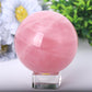 2.0"-4.5" Rose Quartz Sphere Wholesale Crystals