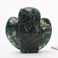2" Moss Agate Owl Carvings Wholesale Crystals