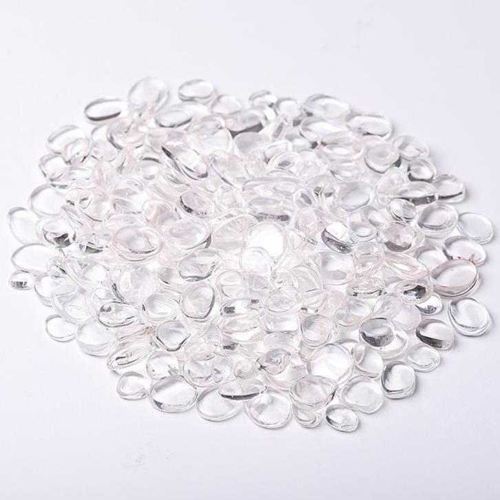 0.1kg 15mm-20mm High Quality Clear Quartz Tumbles for Healing Wholesale Crystals
