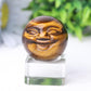 1.35" Smile Face Crystal Carvings Wholesale Crystals