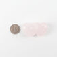 Rose Quartz Double Heart Shape Crystal Carving Free Form Wholesale Crystals