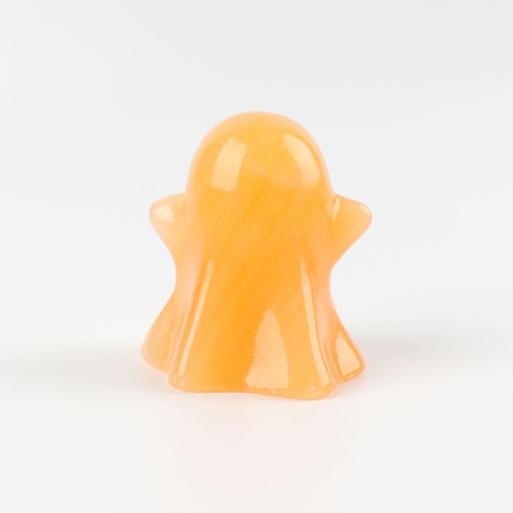 2" Hand Carved Honey Calcite Ghost Wholesale Crystals