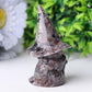 3" Yooperlite Baby Witch Wizard Crystal Carvings for Halloween Wholesale Crystals