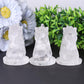3" Clear Quartz Unicorn Crystal Carvings Wholesale Crystals