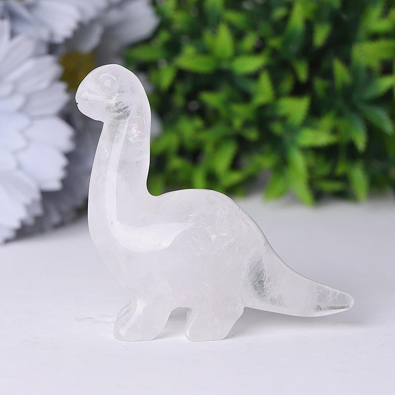 3" Hot Sale Crystal Dinosaurs Carving Natural Crystal Carving for Collection Wholesale Crystals