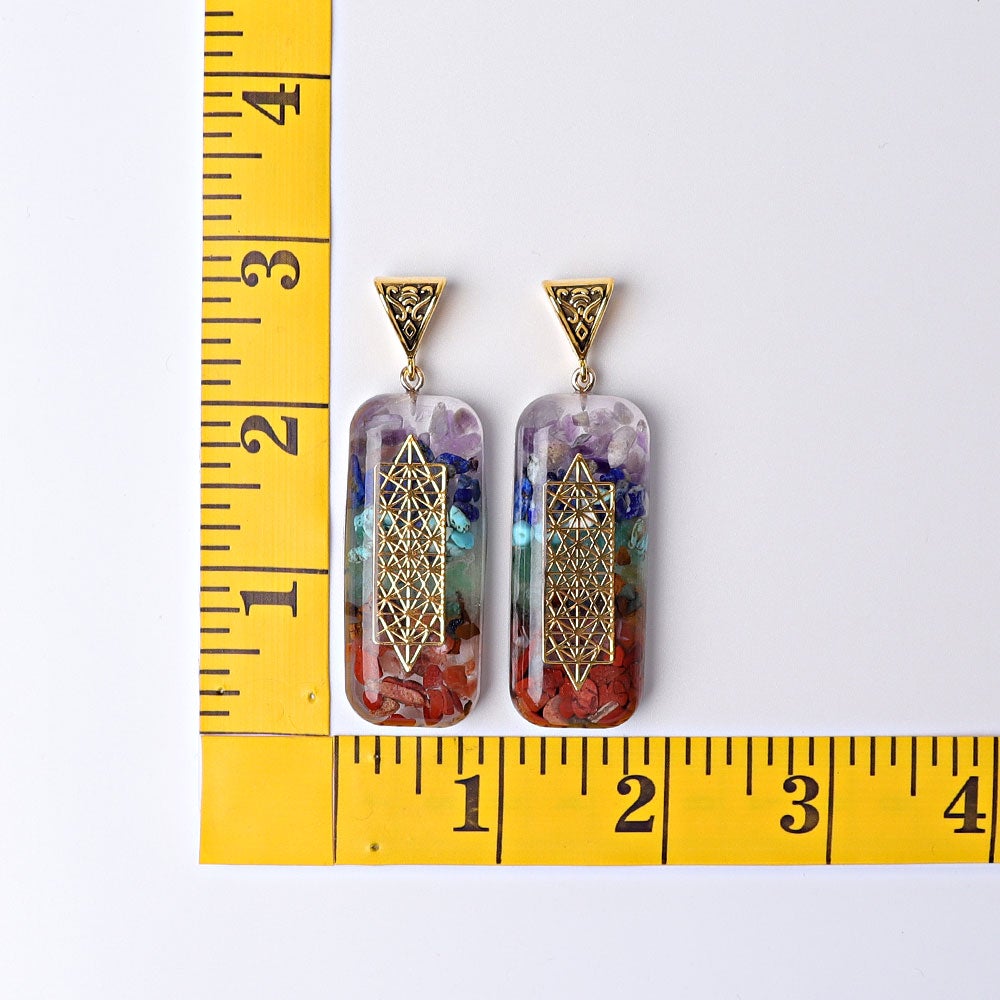 2.2" Chakra Pendant Wholesale Crystals