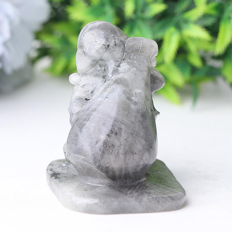 2.2" Labradorite Santa Claus Crystal Carvings Wholesale Crystals